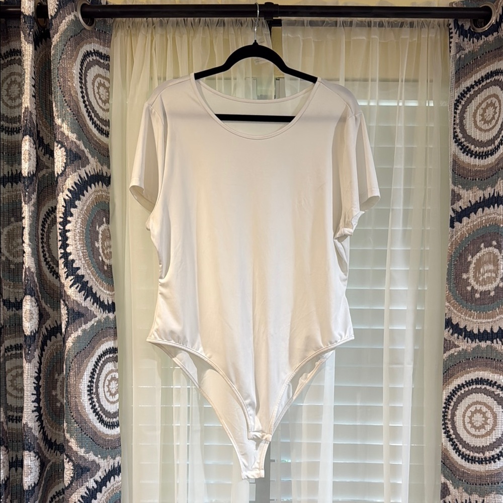 Women's White Bodysuit